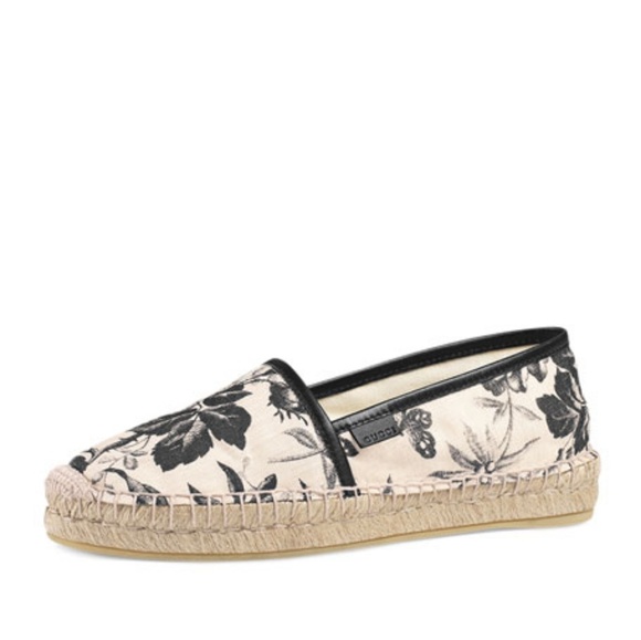 gucci floral espadrilles